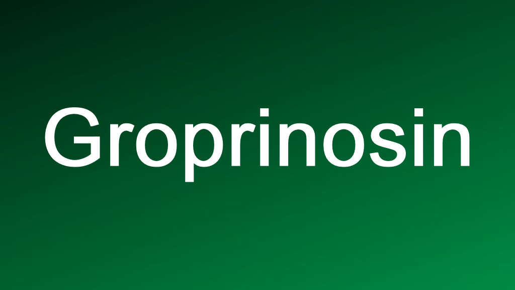 Groprinosin příbalový leták