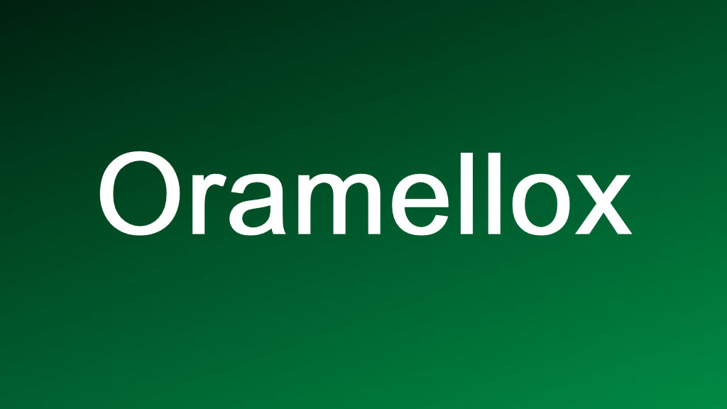 Oramellox příbalový leták